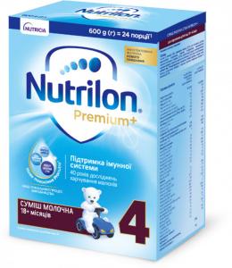 Nutricia Nutrilon Молочна суха суміш Premium+ 4 600 г (5900852047190) - термін 20,07,24
